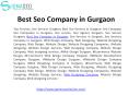 Best Seo Services in Gurgaon PowerPoint PPT Presentation