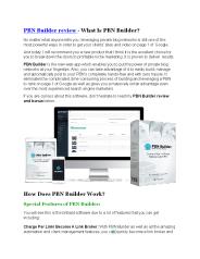 PBN Builder Review - $24,700 BONUS & DISCOUNT