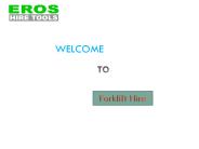 Forklift Hire