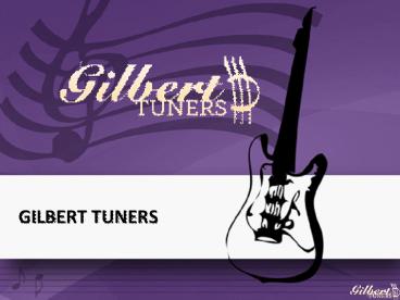 Classical Guitar Tuners And Ukulele Machine Heads - Gilbert Tuners