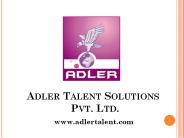 Adler Talent Solutions Provide Payroll Solutions