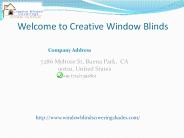 Plantation Shutter Blinds