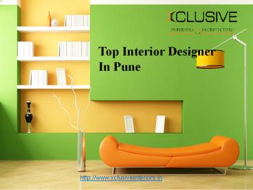 Top interior designer in pune