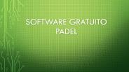 Software Gratuito Padel