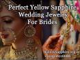 Perfect Yellow Sapphire Wedding Jewelry For Brides PowerPoint PPT Presentation