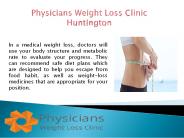 Physicians Weight Loss Clinic Huntington