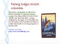 fishing lodges british columbia PowerPoint PPT Presentation