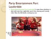 Party Planner Palm Beach