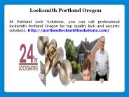 Locksmith in Portland