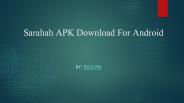 Sarahah APK Download For Android