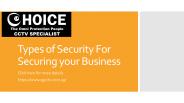 Types of Security For Securing your Business