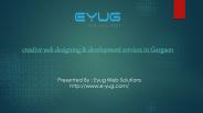creative web designing & development services in Gurgaon