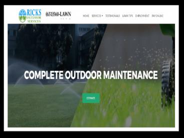 RICKSOS - Lawn Mowing Coon Rapids