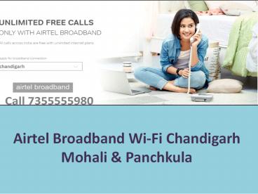 Airtel Broadband wifi Chandigarh, Mohali (1)
