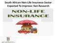 South African Non-Life Insurance Sector Expected To Improve: Ken Research PowerPoint PPT Presentation
