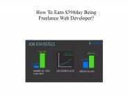 How To Earn $398day Being Freelance Web Developer?