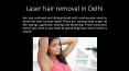 Laser hair removal PowerPoint PPT Presentation