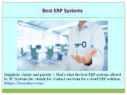 Best Cloud ERP Software