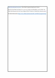 Flash Development Services