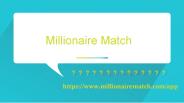Millionaire Match - エリート限定の高級婚活アプリ