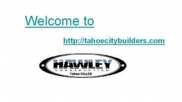 Home Remodeling Tahoe City CA, Kitchen Remodeling Tahoe City CA