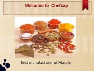 Best manufacturer of Masale
