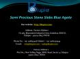 Semi Precious Stone Slabs Blue Agate PowerPoint PPT Presentation