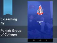 New E-Learning Solution by Punjab Group of Colleges