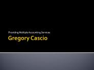 Gregory Cascio - Business Administration and Management