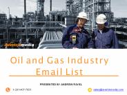 Oil and Gas Email List