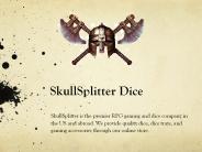 SkullSplitter Metal Dice