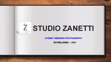 Affordable Wedding Photography Sydney - StudioZanetti