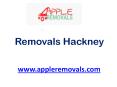 Removals Hackney - www.appleremovals.com PowerPoint PPT Presentation
