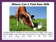 Raw Sheep Milk