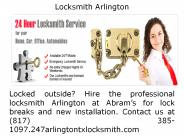 Locksmith In Arlington