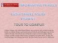 TOUR TO UDAIPUR WITH INDIA TRAVEL TOURS PowerPoint PPT Presentation