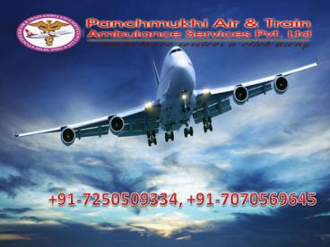 Avail Panchmukhi Air Ambulance Service from Patna and Mumbai with Medical Emergency