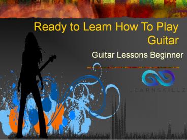 Learn Guitar Lessons Beginner