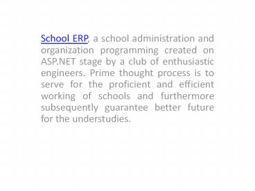 dreamteam as college ERPsoftware development company