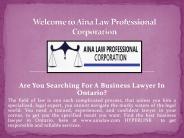 Will Preparation Service Toronto - Ainalaw.com