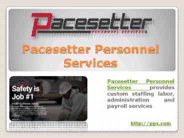 General Labor Employment at PPS