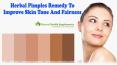 Herbal Pimples Remedy To Improve Skin Tone And Fairness