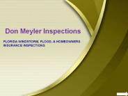 Wind Mitigation Inspections