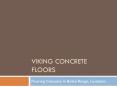 Viking Concrete Floors - Best Floor Services PowerPoint PPT Presentation
