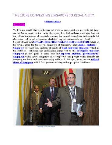 THE STORE CONVERTING SINGAPORE TO REGALIA CITY (1)