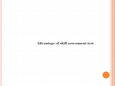 Personality Test for Employment