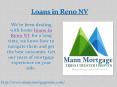 Reno Mortgages PowerPoint PPT Presentation
