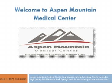 Ophthalmology Medical Center Aspen