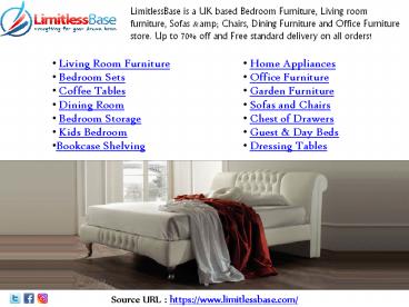 Contemporary Designer Beds Online | LimitlessBase