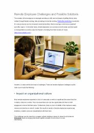 ezTalks: The Common Challenges of Remote Employee